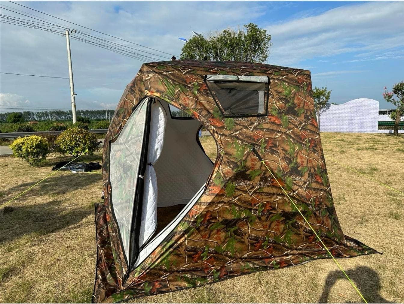 Утеплённая четырёхслойная зимняя палатка Mimir MIR-2019MC