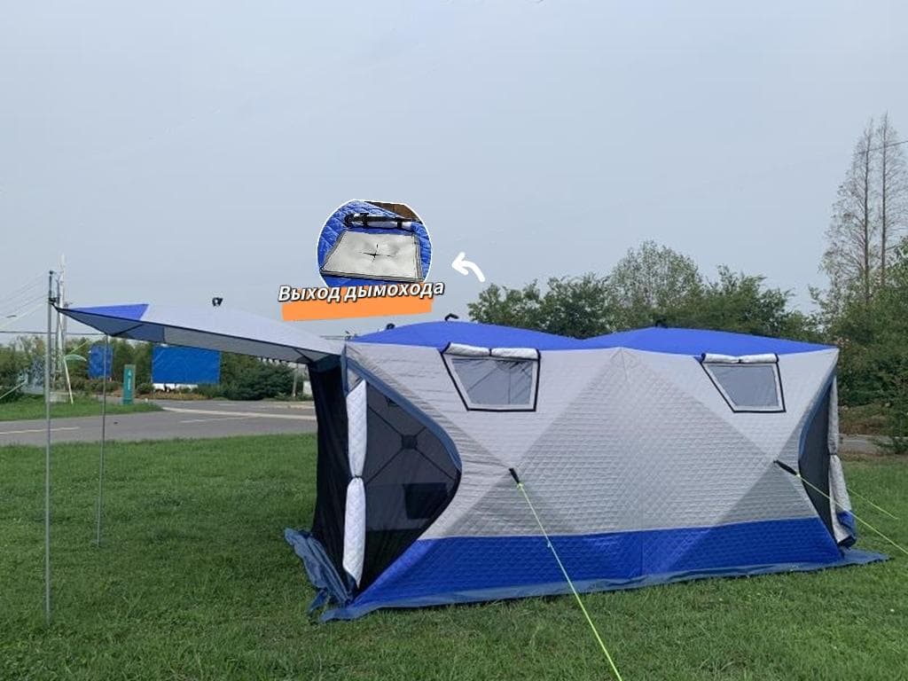 Утеплённая трёхслойная зимняя палатка Mimir MIR-2023