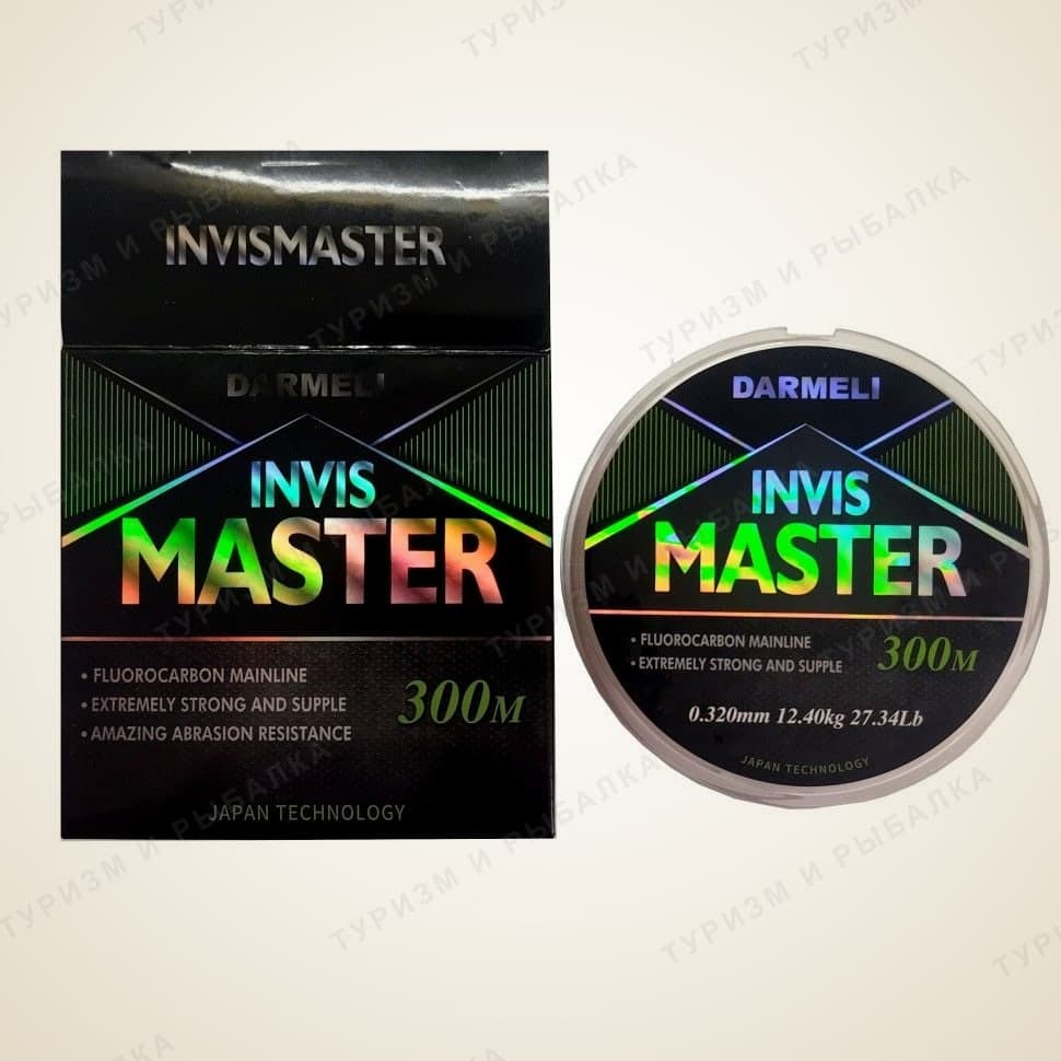Флюорокарбон Kaida INVIS MASTER, 300 м, 12,4 кг