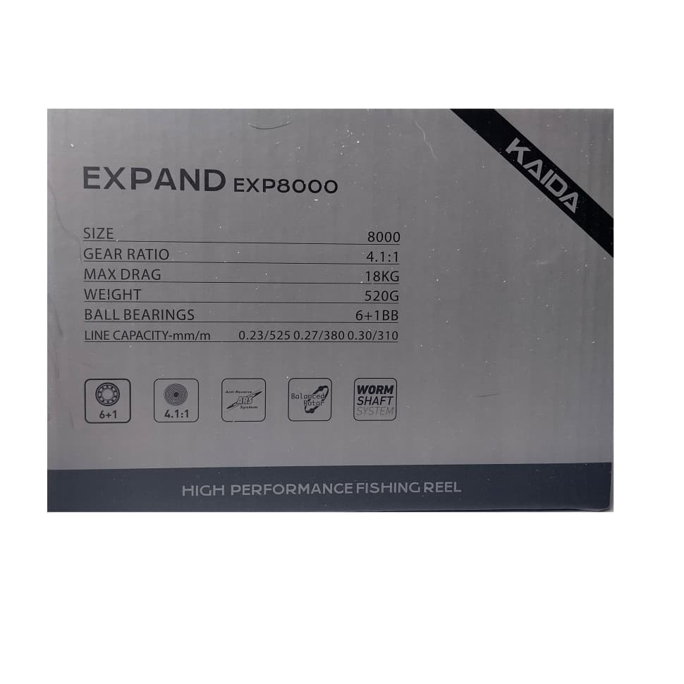 Катушка карповая Kaida EXPAND 8000