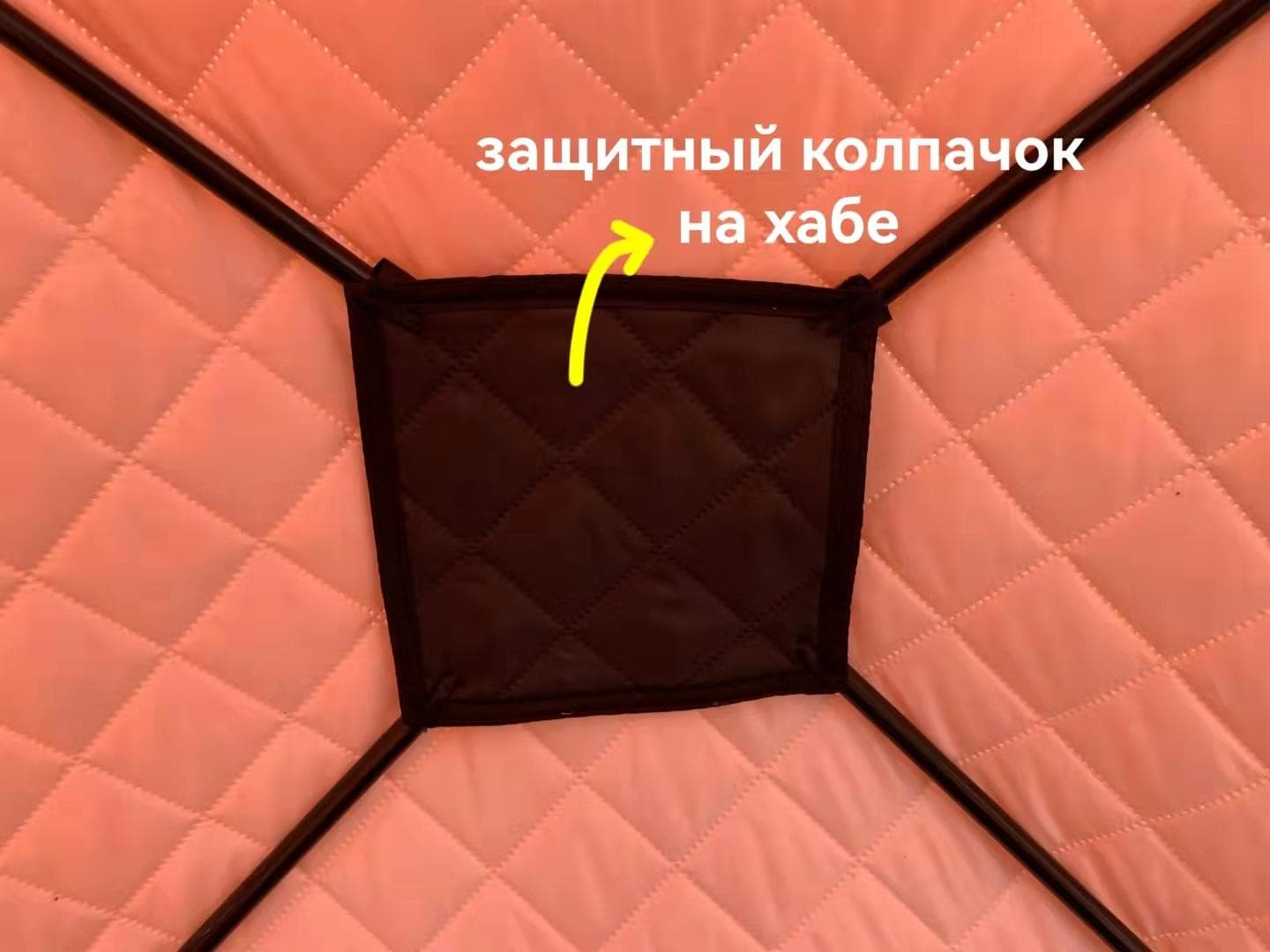 Утеплённая трёхслойная зимняя палатка Mimir MIR-2017A