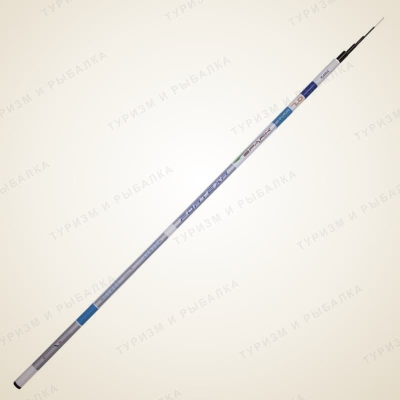 Маховое удилище Kaida FORTEXA SPARK STIFF, тест 4–20 г, 8 м