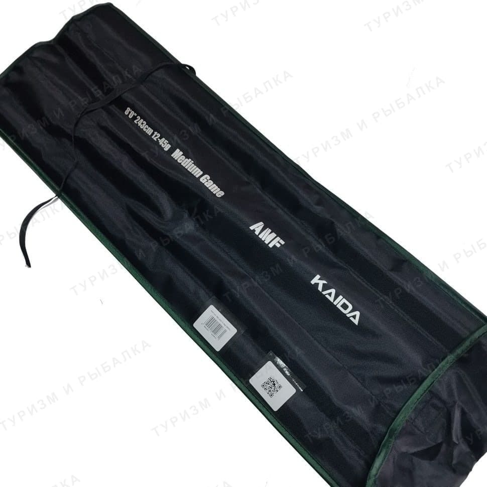 Спиннинг Kaida AMF 4X MEDIUM, тест 12–45 г, 2,43 м