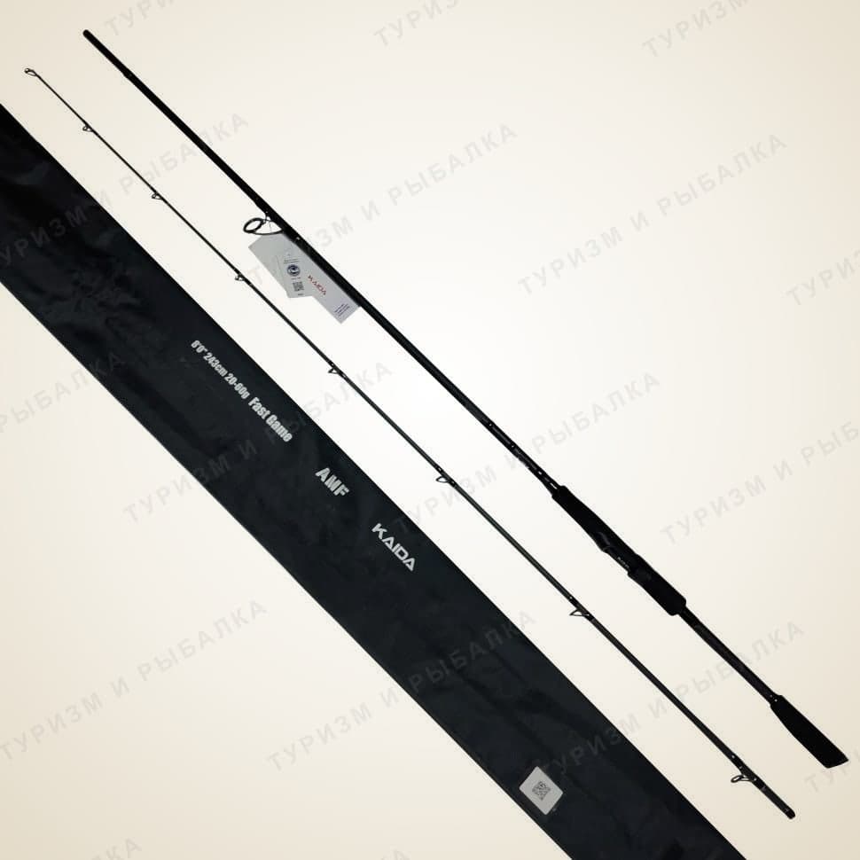 Спиннинг Kaida AMF FAST, тест 15–50 г, 2,43 м
