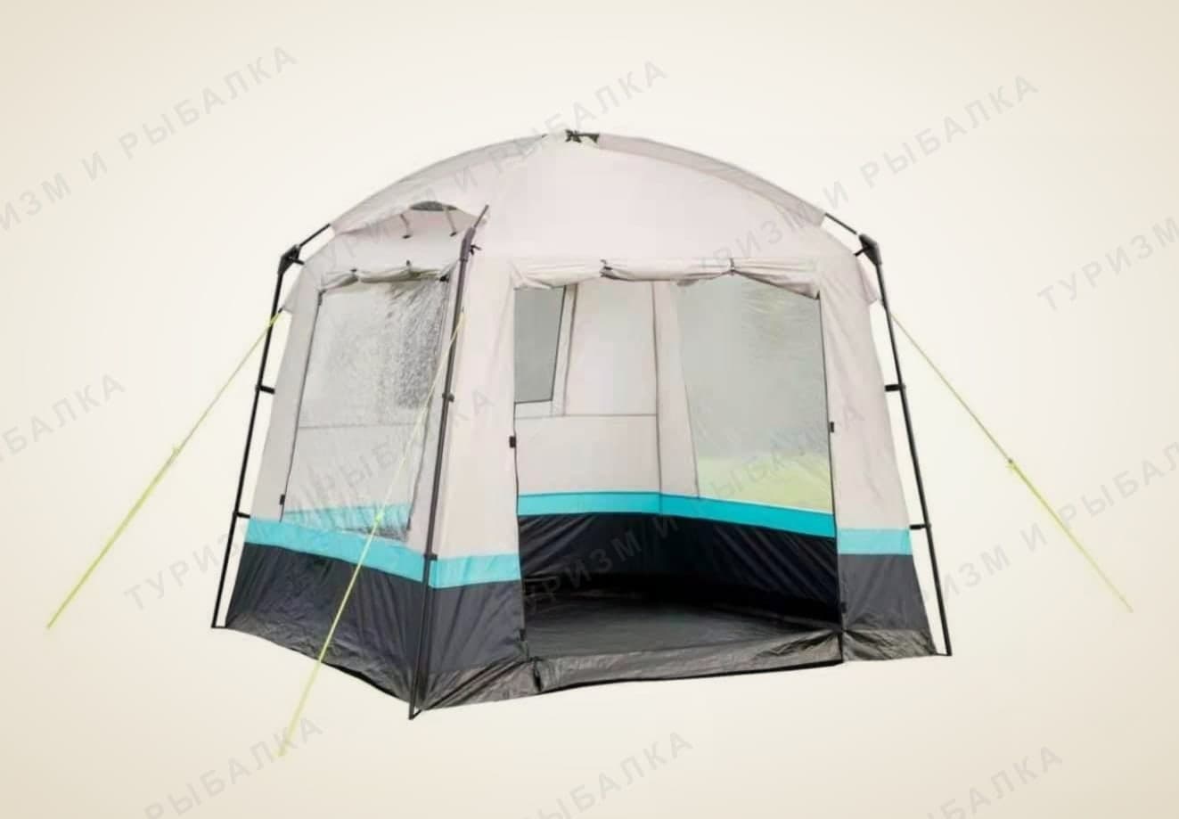 Палатка-кухня со стальным каркасом+фиберглас Mimir OL1132