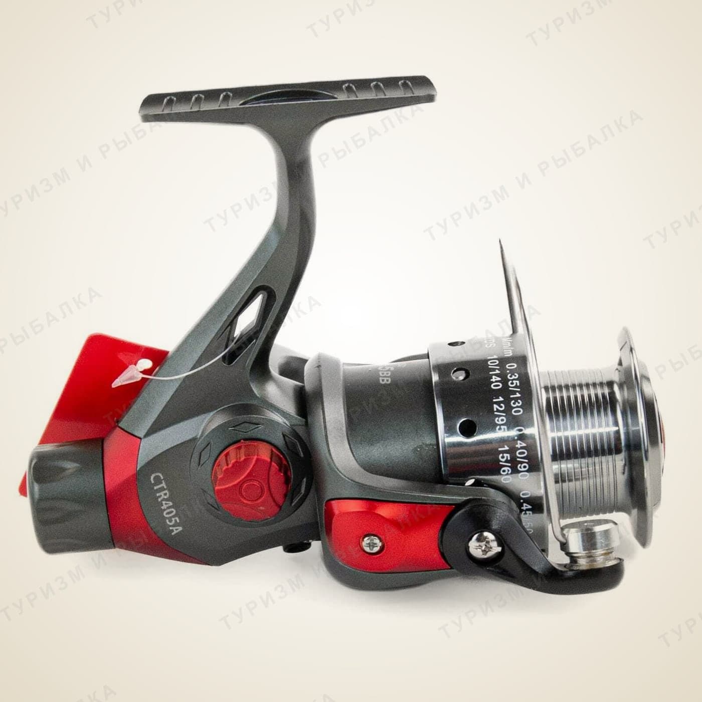 Катушка безинерционная Kaida CTR-405A-5BB с металлической шпулей